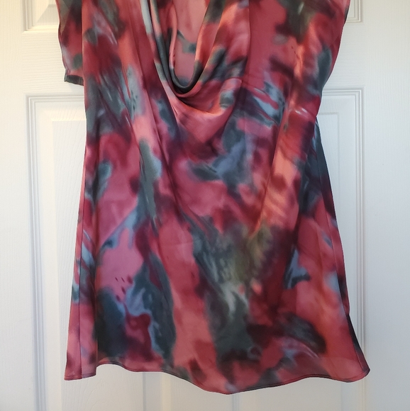 EUC Calvin Klein Cowl Neck Blouse - Picture 2 of 9